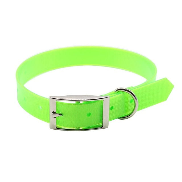 New Fashion pet dog collar High quality TPU+Nylon waterproof deodorant Resistant dirt Easy clean collars 7 Colors pet supplies