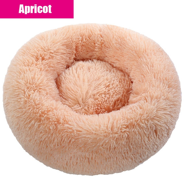 Super Large Dog Bed Round Washable Pets Bed Winter Warm Sleeping Plush Dog Kennel Cat Mats Puppy Cushion Mat Dog Cat Supplies