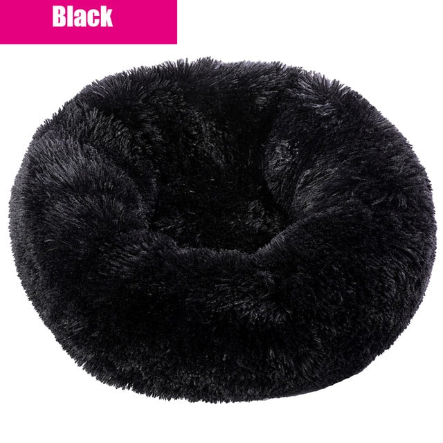 Super Large Dog Bed Round Washable Pets Bed Winter Warm Sleeping Plush Dog Kennel Cat Mats Puppy Cushion Mat Dog Cat Supplies