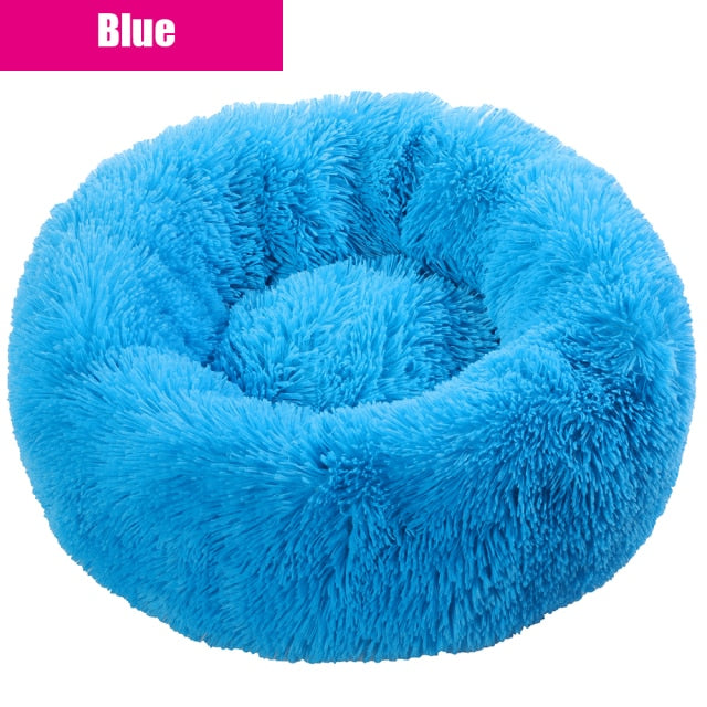 Super Large Dog Bed Round Washable Pets Bed Winter Warm Sleeping Plush Dog Kennel Cat Mats Puppy Cushion Mat Dog Cat Supplies