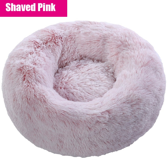 Super Large Dog Bed Round Washable Pets Bed Winter Warm Sleeping Plush Dog Kennel Cat Mats Puppy Cushion Mat Dog Cat Supplies