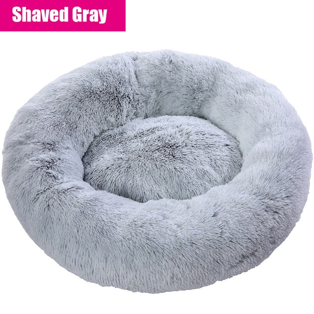 Super Large Dog Bed Round Washable Pets Bed Winter Warm Sleeping Plush Dog Kennel Cat Mats Puppy Cushion Mat Dog Cat Supplies