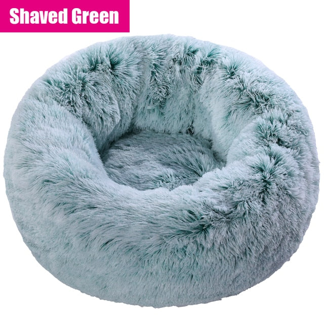 Super Large Dog Bed Round Washable Pets Bed Winter Warm Sleeping Plush Dog Kennel Cat Mats Puppy Cushion Mat Dog Cat Supplies
