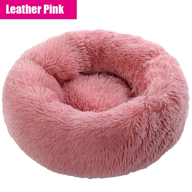 Super Large Dog Bed Round Washable Pets Bed Winter Warm Sleeping Plush Dog Kennel Cat Mats Puppy Cushion Mat Dog Cat Supplies
