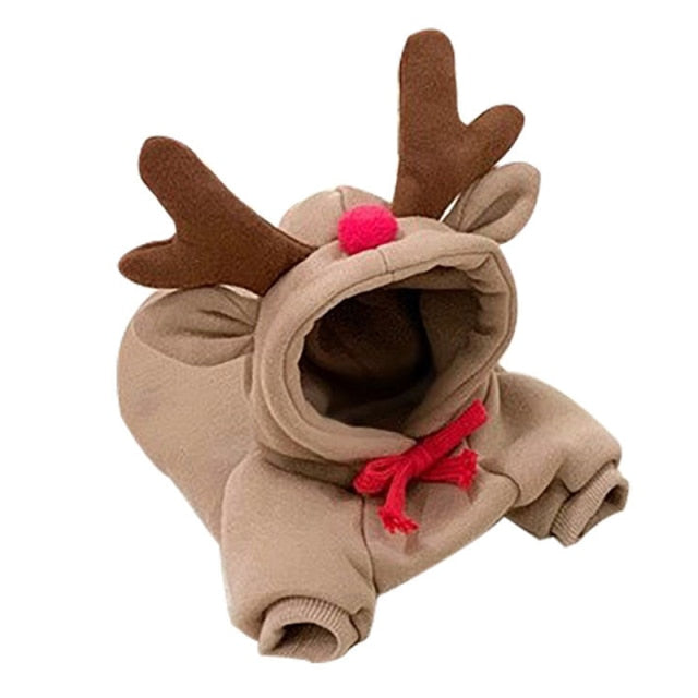 Warm Dog Winter Clothes Cute Fruit Dog Coat Hoodies Fleece Pet Dogs Costume