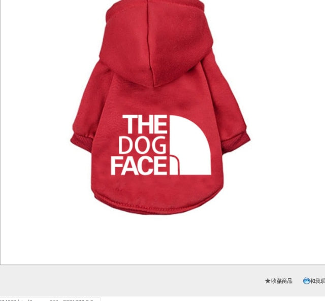 Dog Clothes Winter Warm Fashion Hoodie Pet Clothes Shirt For Small Medium Dogs