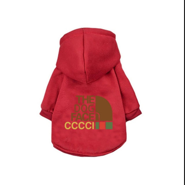 Dog Clothes Winter Warm Fashion Hoodie Pet Clothes Shirt For Small Medium Dogs