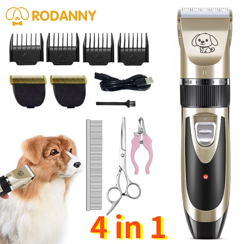 Rodanny Professional USB Rechargeable Dog Trimmers