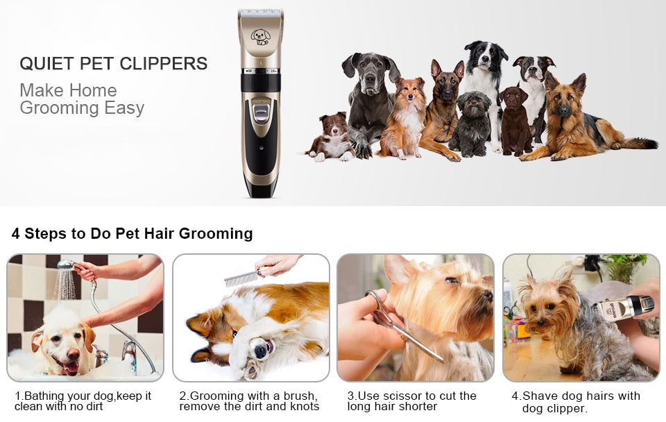 Rodanny Professional USB Rechargeable Dog Trimmers