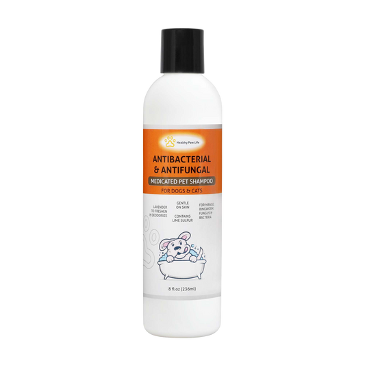 Lime Sulfur Pet Shampoo - Pet Care and Veterinary Solution for Itchy and Dry Skin - Safe for Dog, Cat, Puppy, Kitten, Horse