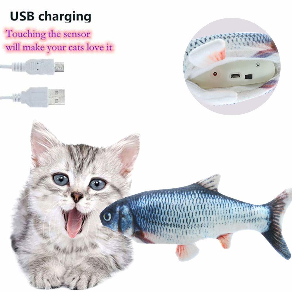 Electric Flipping Fish Toy for Cats