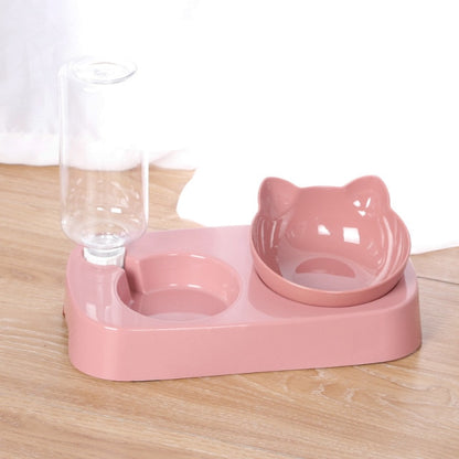 Pet Cat Elevated Bowls Durable Double Cat dog Bowls Raised Stand Cat Feeding & Watering Supplies Dog Feeder Pet Supplies